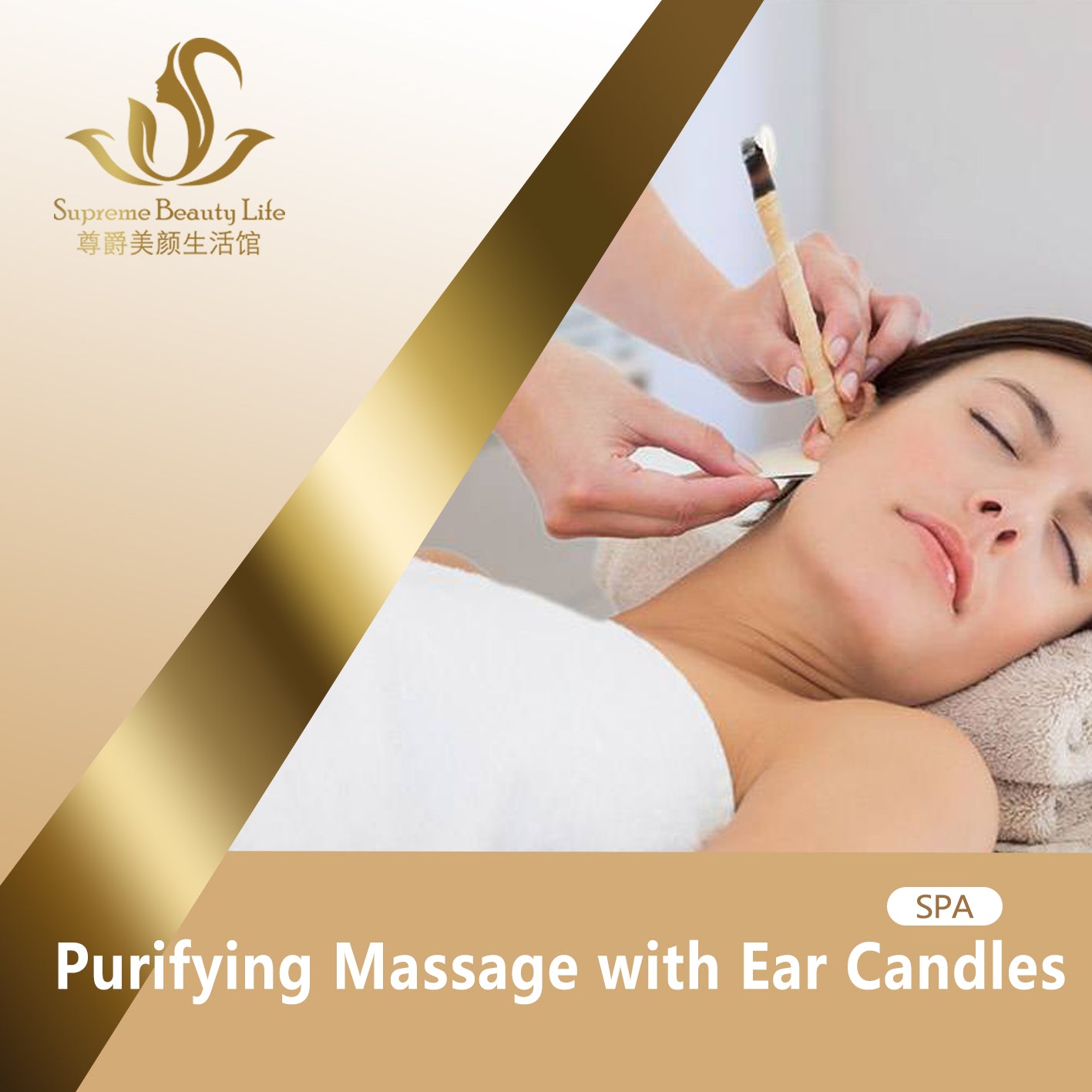 Purifying Massage with Ear Candles